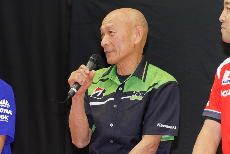 Kawasaki Team GREEN 釈迦堂利郎監督