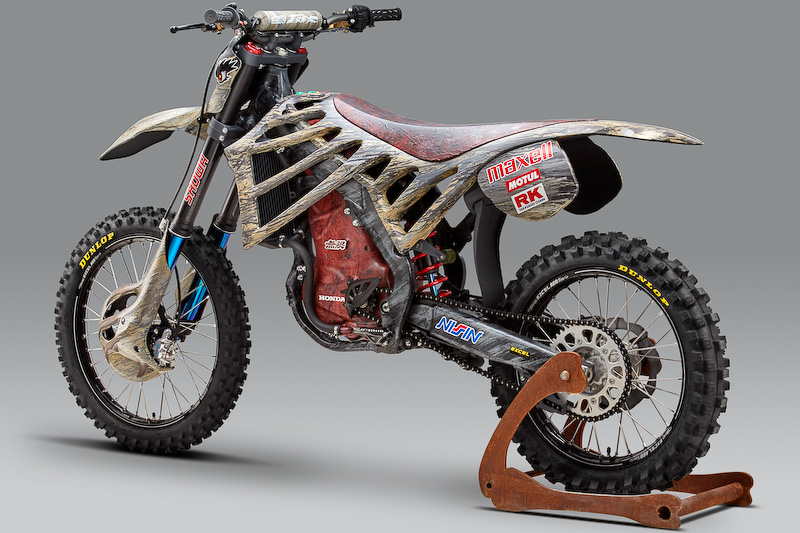 電動モトクロッサーコンセプトモデル「無限 E.REX」