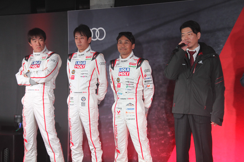 スーパー耐久シリーズ ST-Rクラスに出場する「Audi Team Dream Drive」チーム