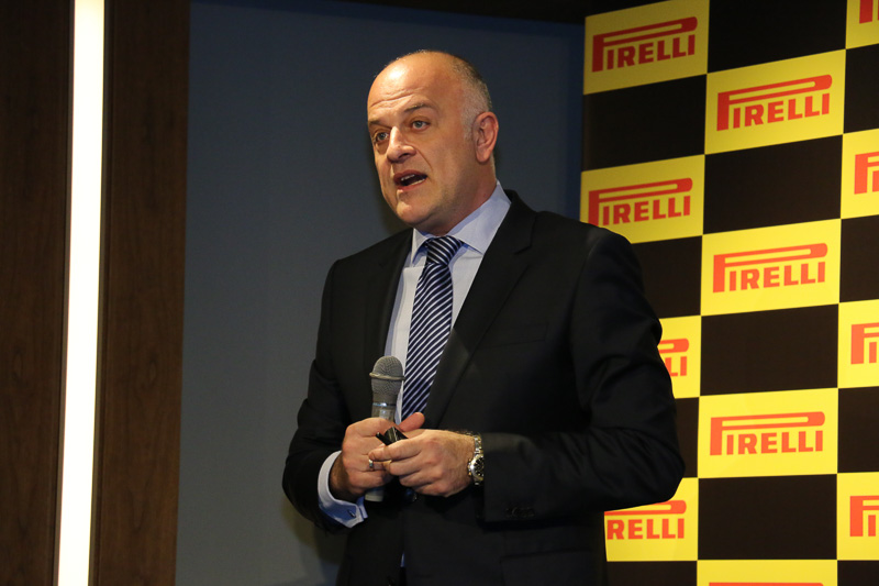 ピレリ ジャパン株式会社 代表取締役社長 CEO ディミトリオス・パパダコス氏