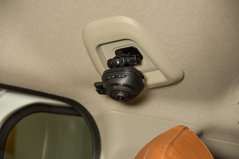 全方位みまもりモニターの360度カメラ