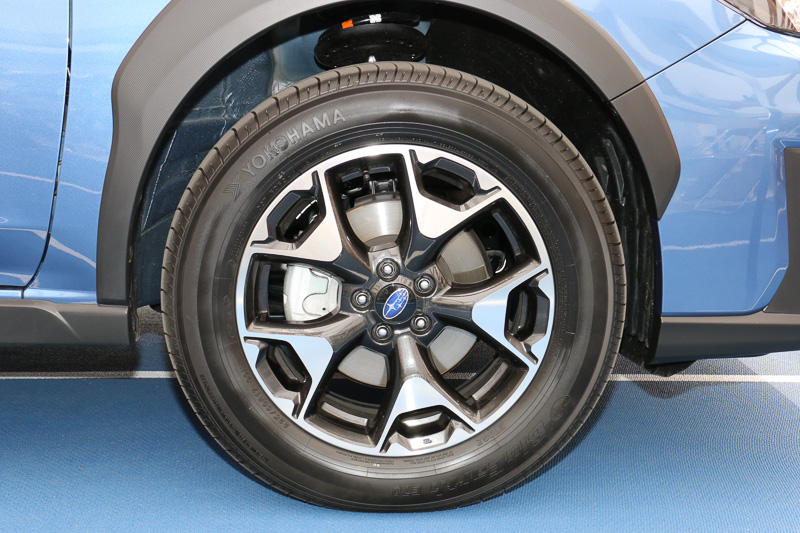 1.6i EyeSight、1.6i-L EyeSight、2.0i-L EyeSightで採用される225/60 R17タイヤ