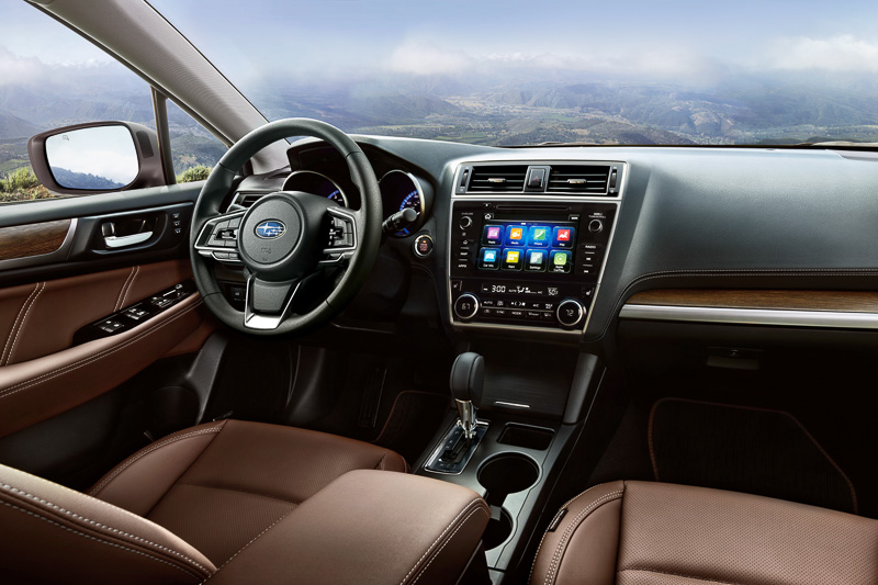 2018年型アウトバックのインテリア