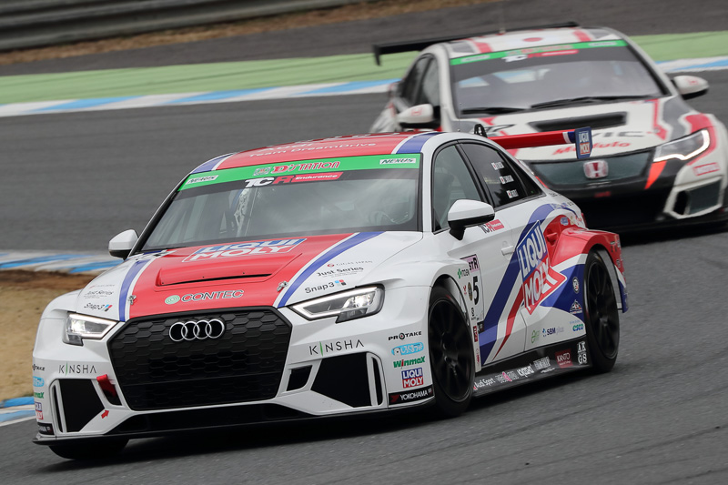 4位　No.45　LIQUI MOLY RS3 LMS（Audi RS3 LMS）田ヶ原章蔵/白坂卓也/竹田直人