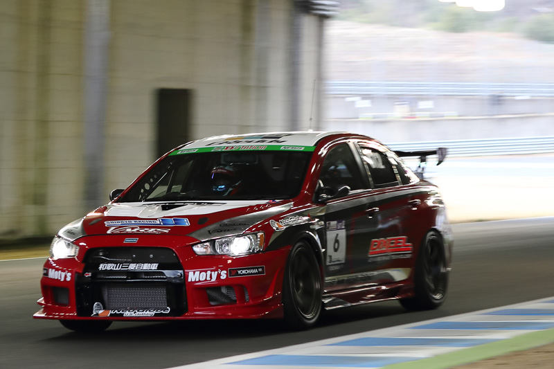 No.6　新菱オート☆DIXCEL EVO X（MITSUBISHI LANCER EVOLUTION IX）冨桝朋広/菊地靖/大橋正澄