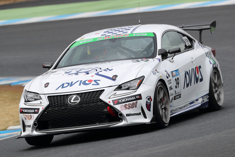 2位　No.39　ADVICS TRACY RC350（LEXUS RC350）手塚祐弥/前嶋秀司/鈴木陽