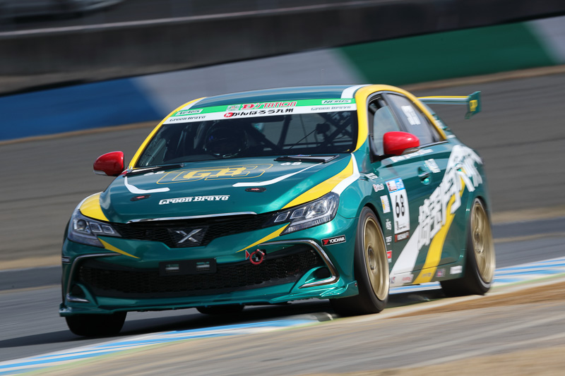 3位　No.68　埼玉トヨペットGreenBrave マークX（TOYOTA Mark X）服部尚貴/脇阪薫一/平沼貴之