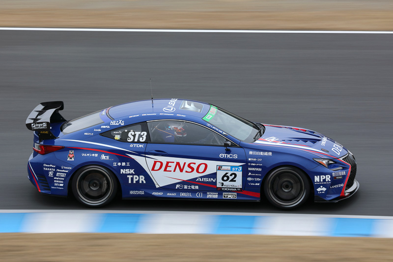 5位　No.62　DENSO Le Beausset RC350（LEXUS RC350）嵯峨宏紀/平木湧也/中山雄一