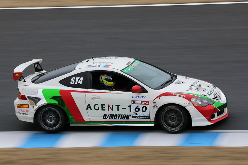 9位　No.60　G/MOTION' KRP WMインテグラ（HONDA INTEGRA TYPE-R）松本和之/松沢隆弘/鈴木はじめ