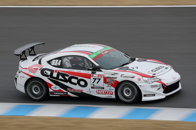 11位　No.77　CUSCO RACING 86（TOYOTA 86）山田英二/中島保典/遠藤浩二
