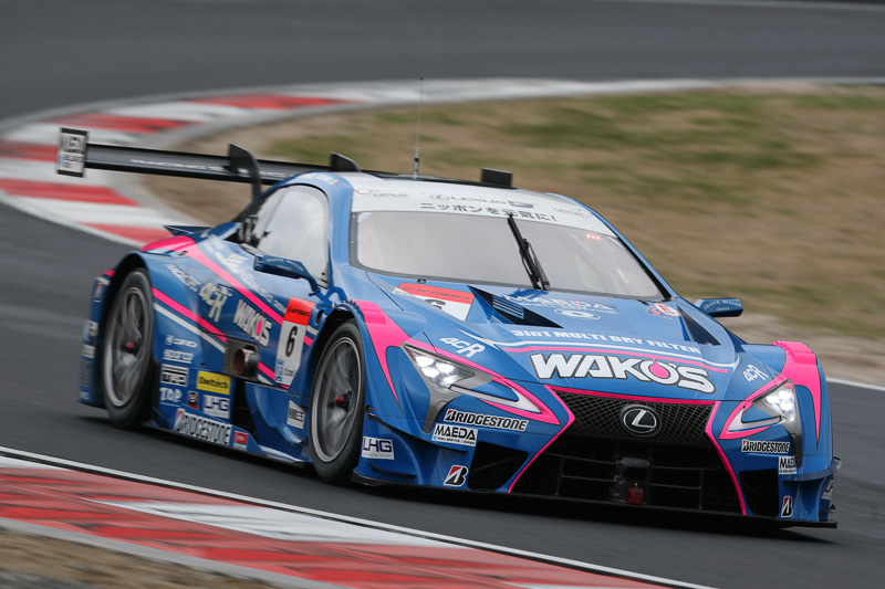 予選2位、6号車 WAKO'S 4CR LC500（大嶋和也 A.カルダレッリ）