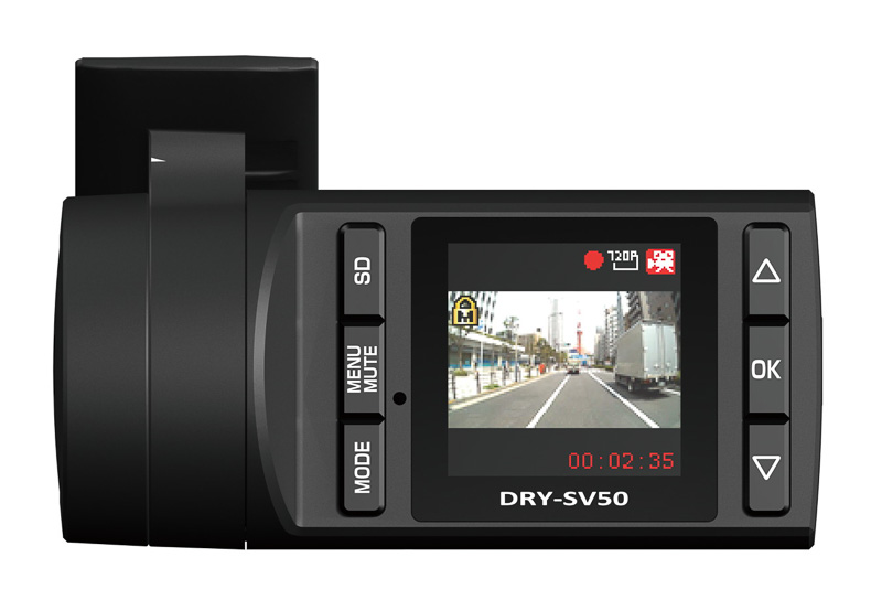 本体背面には1.41インチTFT液晶ディスプレイを搭載