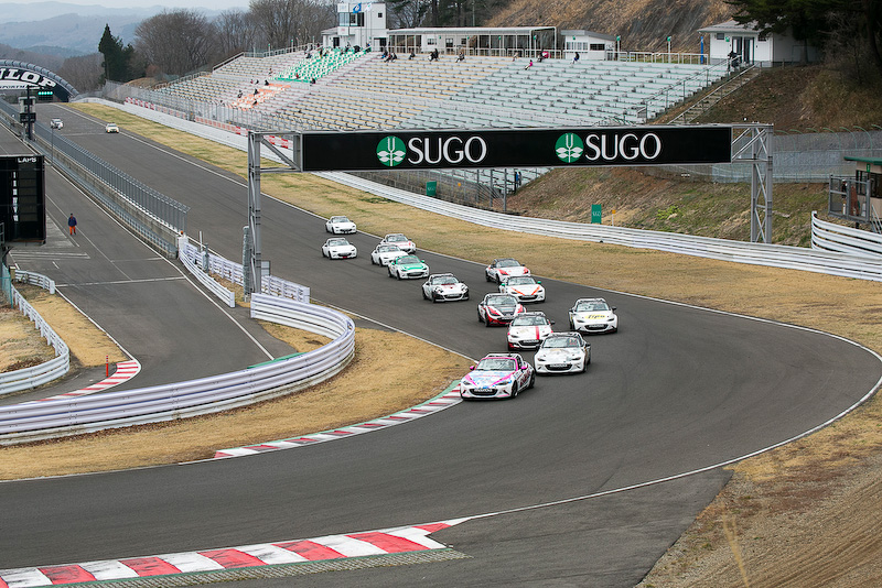 「GLOBAL MX-5 CUP」の開幕戦がスポーツランドSUGOで開催された