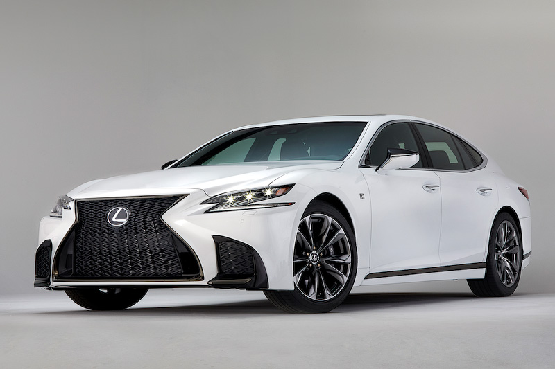 LS500“F SPORT”のエクステリアデザイン
