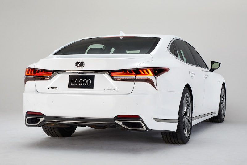 LS500“F SPORT”のエクステリアデザイン
