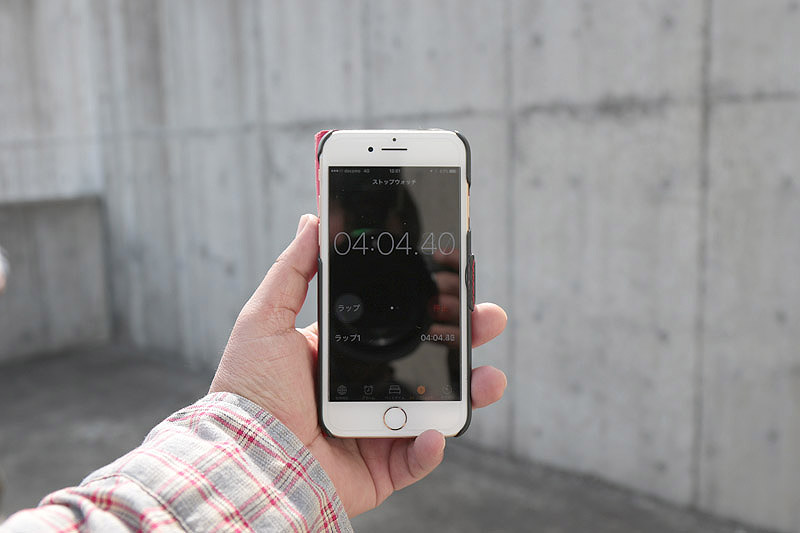 スロープの折返しで4分経過。S字トンネルルートならこの時点ですでにS字スタンドに到着している