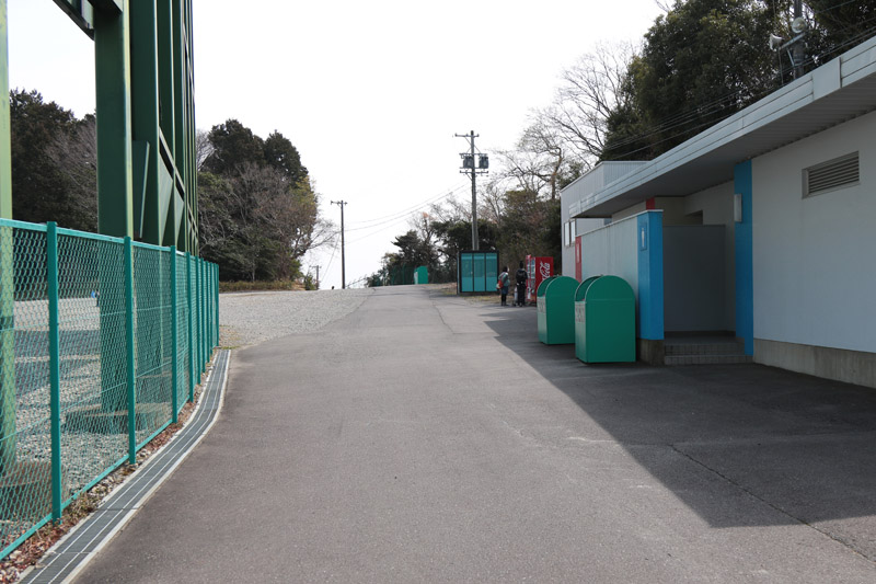 トイレ前をS字方面に