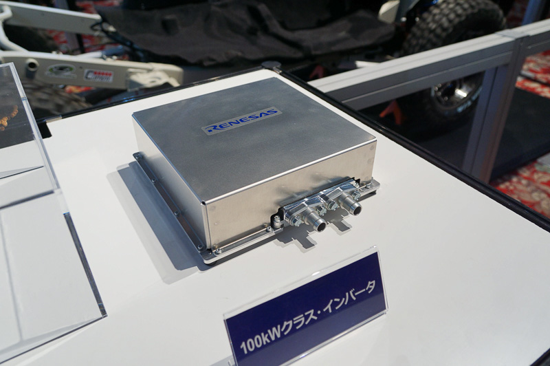 100kWクラスの新しいインバーター