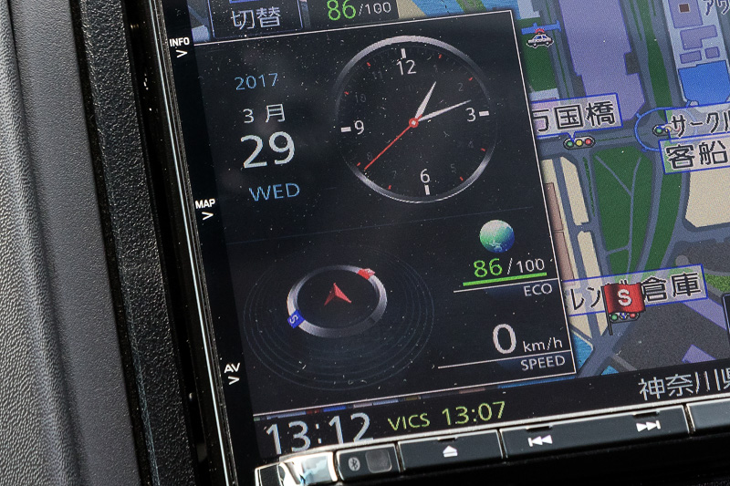 画面左横にポイントが3カ所