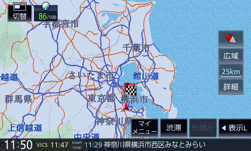 75kmスケール以降は地図スクロールなどで利用する感じか