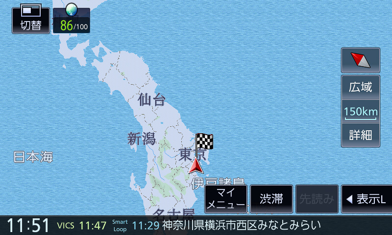 75kmスケール以降は地図スクロールなどで利用する感じか