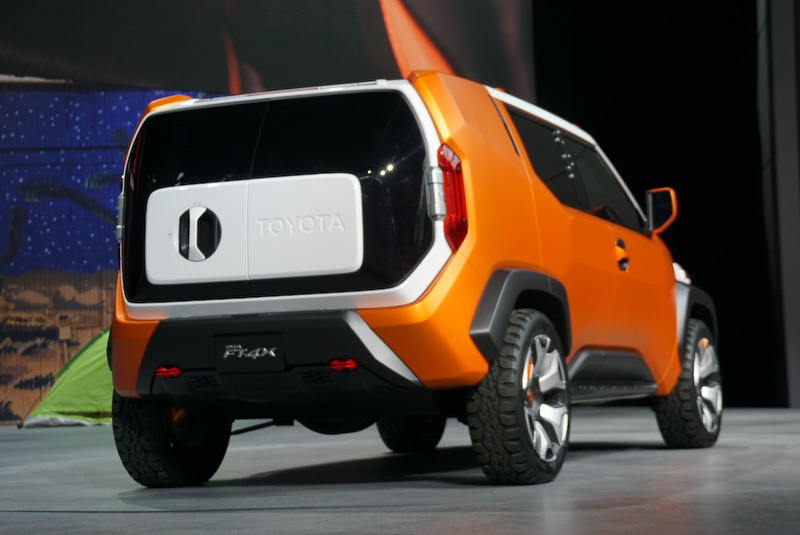 会場で公開されたFT-4X