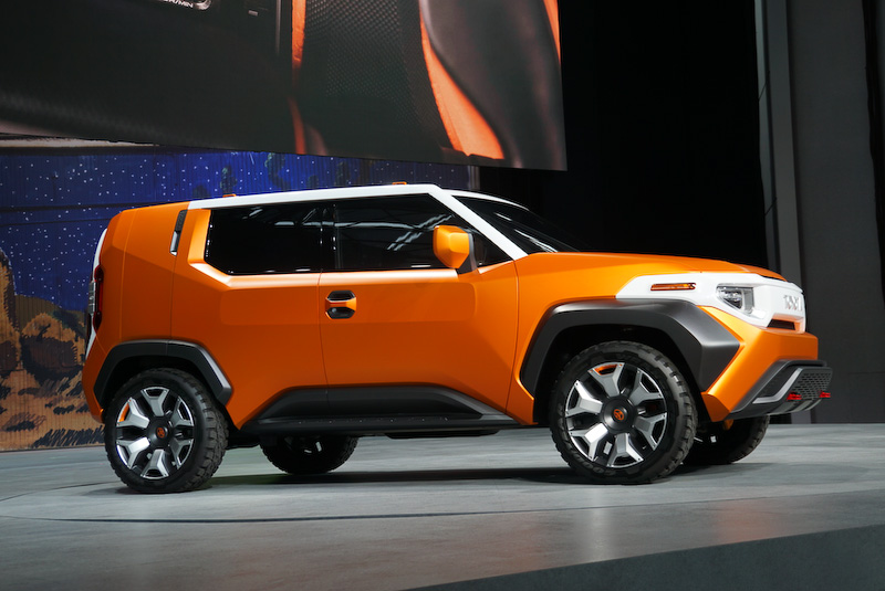 会場で公開されたFT-4X