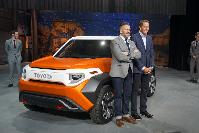 会場で公開されたFT-4X