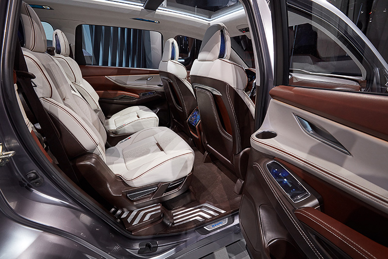 SUBARU ASCENT SUV CONCEPTのインテリア
