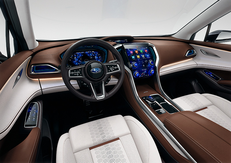 SUBARU ASCENT SUV CONCEPTのインテリア