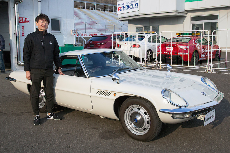 活動について語ってくれたマツダ ASEAN事業部 アシスタントマネージャーの山口晃（ひかる）氏