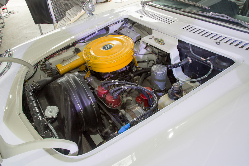 エンジンやサスペンションまわりを中心に手を入れている。パーツの在庫がないものばかりなので、当時のサプライヤーに協力を依頼してパーツの再生、製作を行なった。この活動によって改めて設計図や資料が揃ったので、それも保存して今後に活用していくとのこと