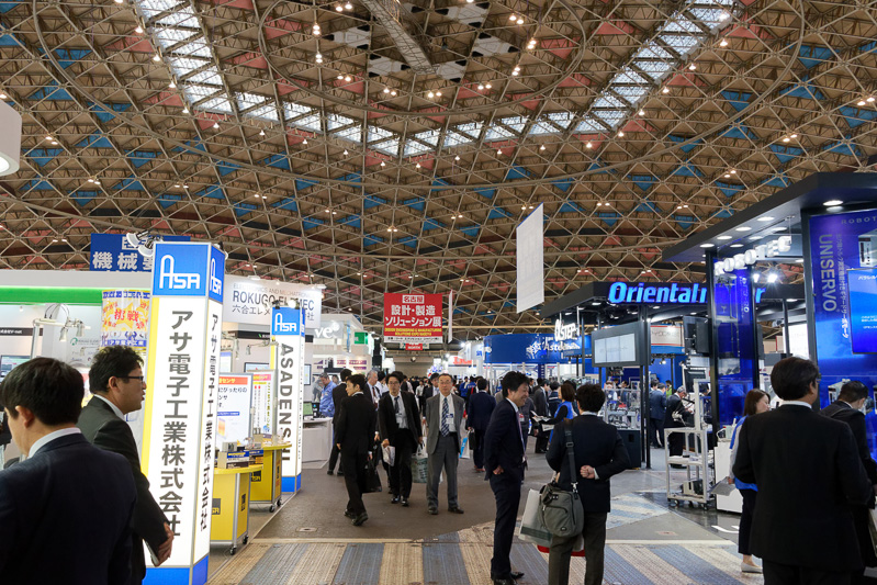 「名古屋 ものづくり ワールド 2017」の展示会場