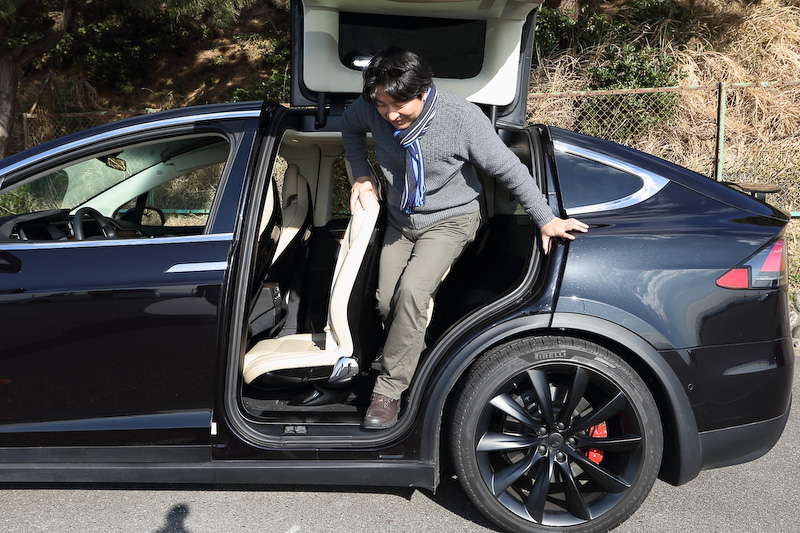 3列目からの乗降性もなかなか優れたもの