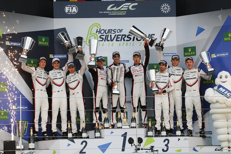 WEC開幕戦シルバーストーン6時間レースでTS050 HYBRID 8号車（中嶋一貴/セバスチャン・ブエミ/アンソニー・デビッドソン選手）が優勝