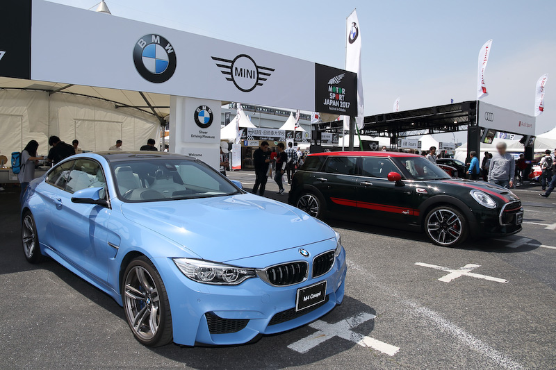BMW＆MINIブース