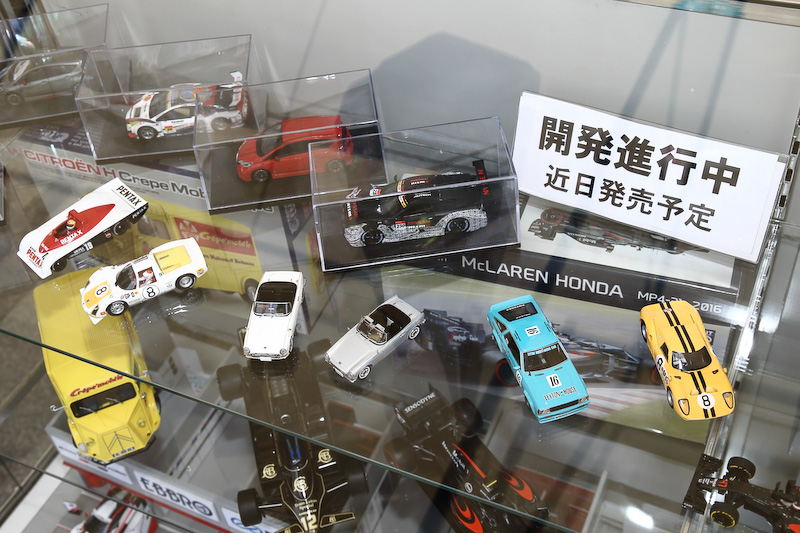 EBBROは開発中のミニカーを先行展示