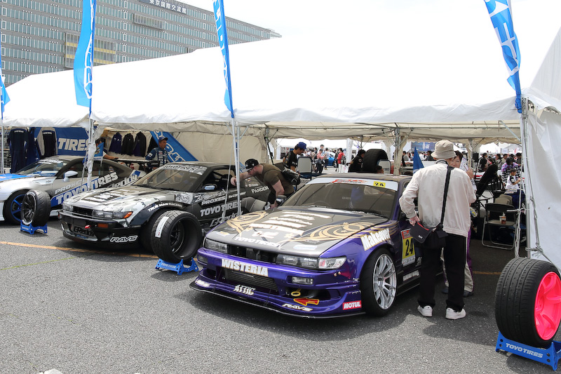 東洋ゴム工業ブース