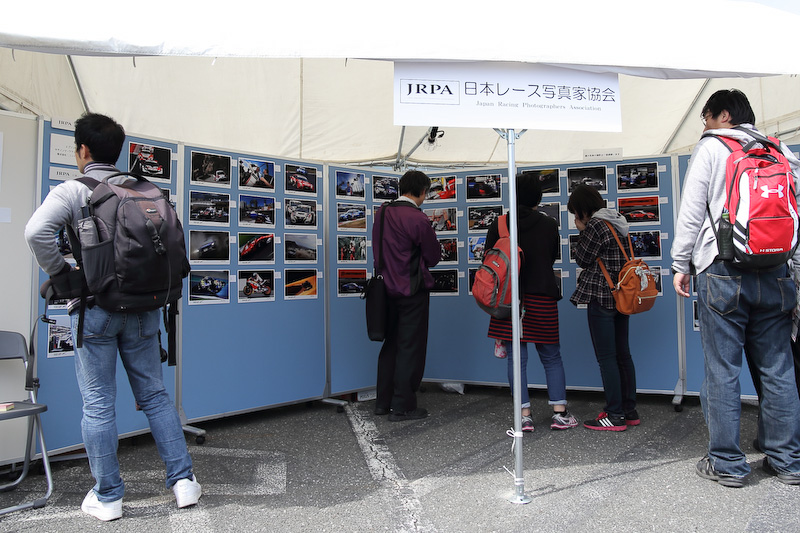 JRPA（日本レース写真家協会）ブース