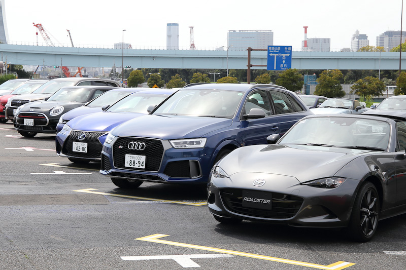 国内外の最新モデルが一堂に揃った「ふれあい試乗会」