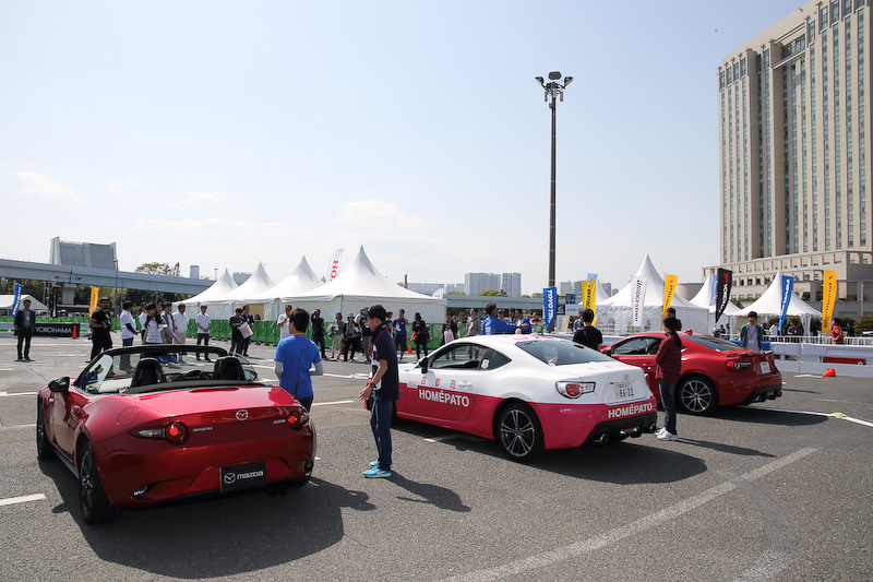 4組に分かれ講習が始まった。まずはその場で「アリさんブレーキ」の練習