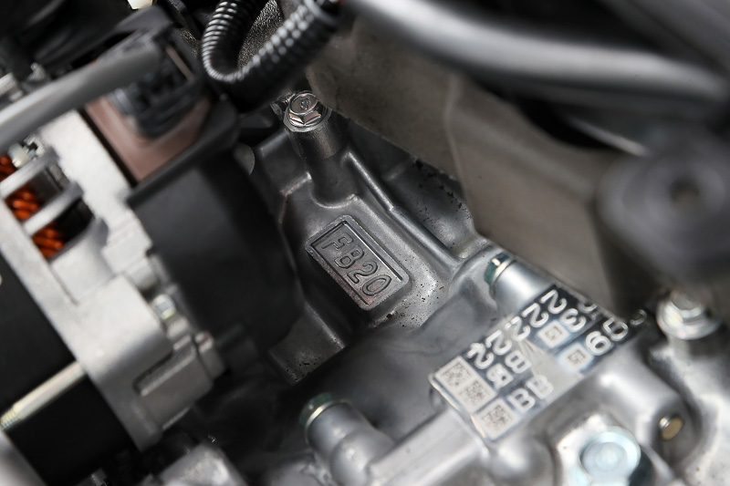 新型XVに搭載されたFB20型エンジン