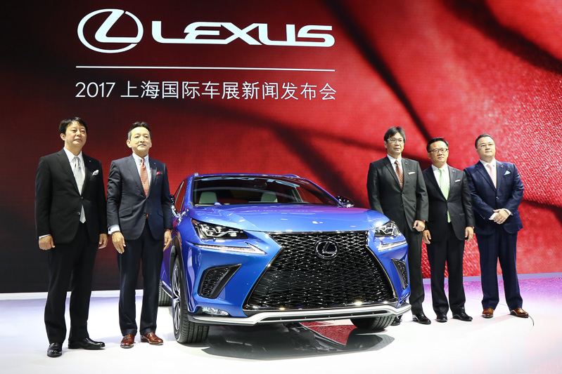 オート上海2017で世界初公開された新型「NX」