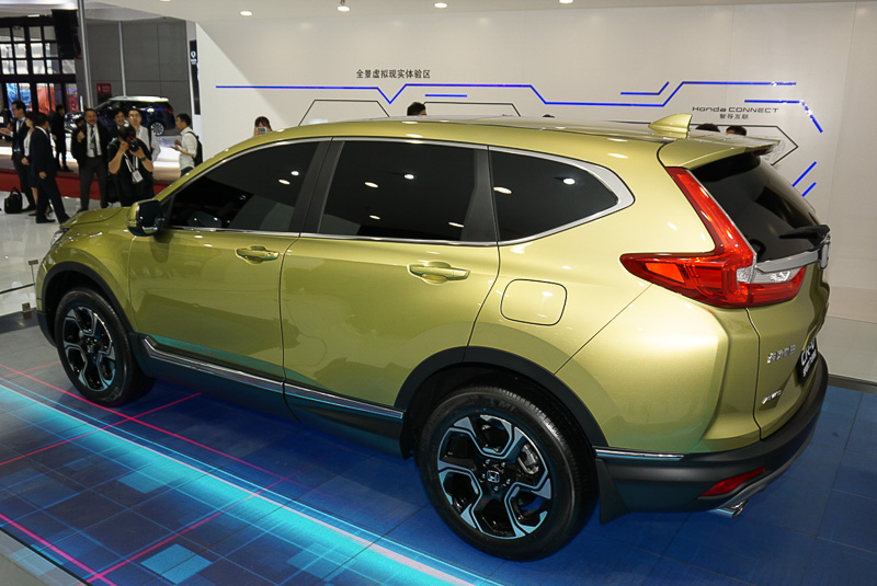 1.5リッターターボエンジンを搭載するCR-Vは2017年後半に発売予定