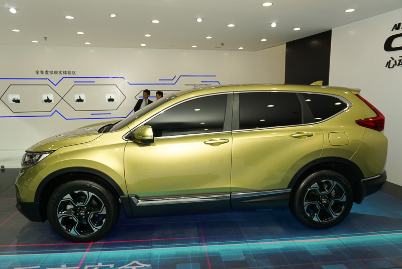 1.5リッターターボエンジンを搭載するCR-Vは2017年後半に発売予定