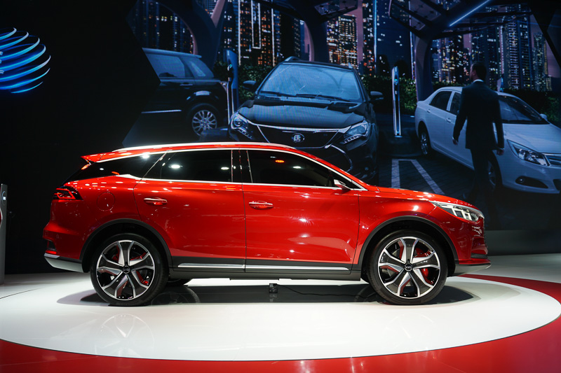 BYDが展示したプロトタイプモデル