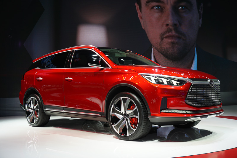 BYDが展示したプロトタイプモデル