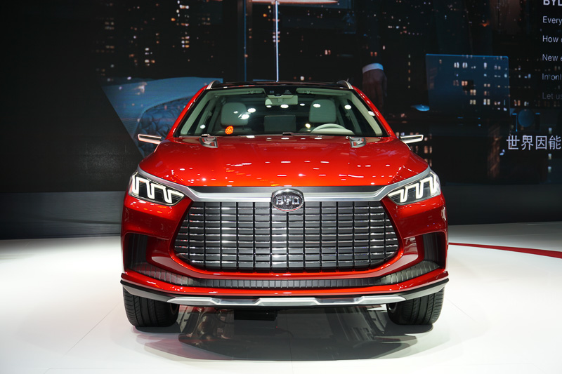 BYDが展示したプロトタイプモデル