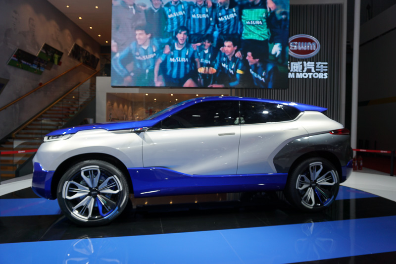 SWM MOTORSが展示したSUVのコンセプトカー