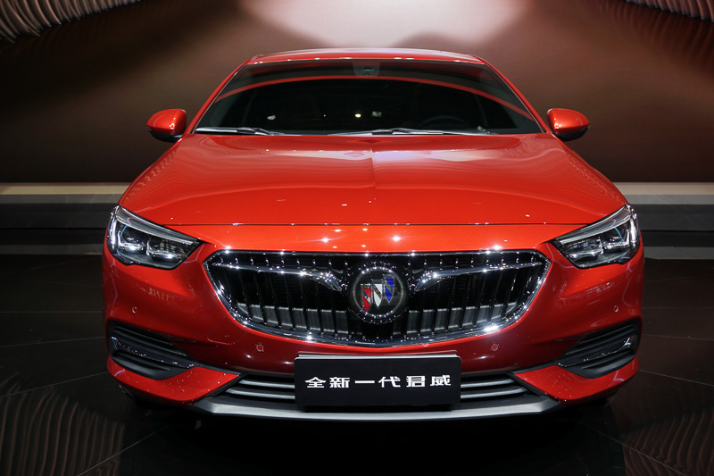 SAIC GM（上汽集団とGMの合弁会社）が展示したBUICKの新型車「Buick Regal」